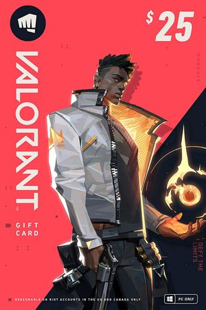 VALORANT Digital Gift Card - $25